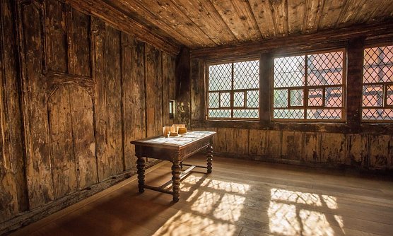 Bohlenstube (Foto: SWG Nordhausen) Bohlenstube (Foto: SWG Nordhausen)