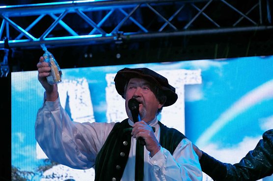 Manfred Spangenberg sagt seiner Rolle als Altstadt Manne Lebewohl (Foto: P.Blei) Manfred Spangenberg sagt seiner Rolle als Altstadt Manne Lebewohl (Foto: P.Blei)