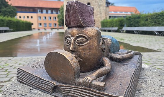 Treppenfest mit K&auml;fern (Foto: M.Seeber)