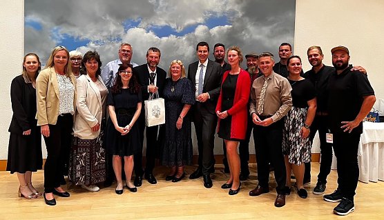 Die Nordh&auml;user Delegation in Bochum (Foto: &copy;Stadtverwaltung Nordhausen)