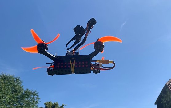 Nordh&auml;user Drohne im Testflug (Foto: Neitzke)