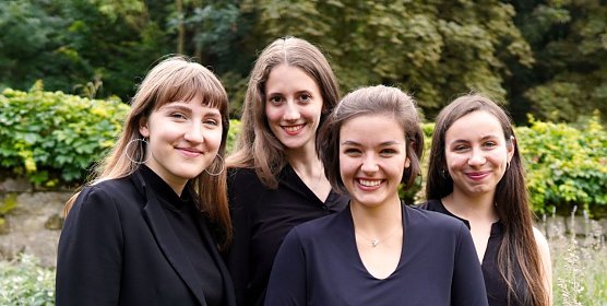 Das Ensemble "voix claires" ist morgen im Dom zu hören (Foto: Thomas Hofereiter) Das Ensemble "voix claires" ist morgen im Dom zu hören (Foto: Thomas Hofereiter)