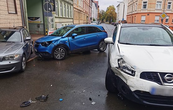 Unfall heute Nachmittag (Foto: S.Dietzel)