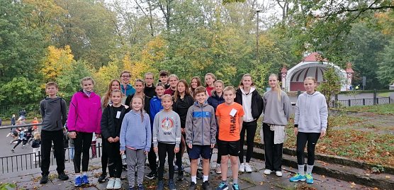 Das Schiller-Gymnasium war beim Kreiscrosslauf gut vertreten (Foto: Schillergymnasium Bleicherode) Das Schiller-Gymnasium war beim Kreiscrosslauf gut vertreten (Foto: Schillergymnasium Bleicherode)