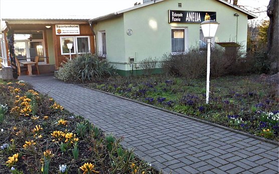 Hier wurde ausgiebig gefeiert (Foto: W. Schumann)