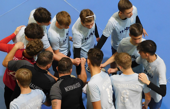 Hart gek&auml;mpft und einen Punk errungen - die B Jugend der Nordh&auml;user Handballer war in Dresden zu Gast (Foto: A. Spaar)