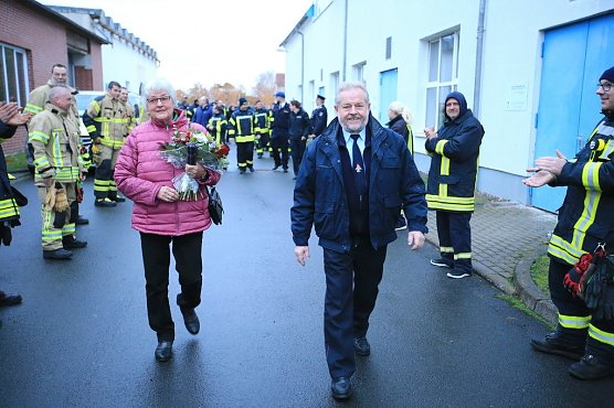 Uwe Peter auf seinem letzten Amtsgang (Foto: S. Dietzel) Uwe Peter auf seinem letzten Amtsgang (Foto: S. Dietzel)