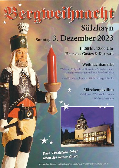 Bergweihnacht in S&uuml;lzhayn (Foto: Janet Lie&szlig;mann)