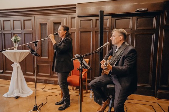 Accoustic-Duo der Extraklasse: Kr&auml;mer und Thust (Foto: Kulturbund Nordhausen)