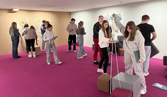 Im Aktionsraum gab es &uuml;berall etwas zu entdecken (Foto: M.Hund)