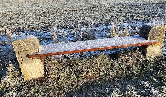 Der Herbst ist vorbei und der Winter streckt seine Fühler aus (Foto: oas) Der Herbst ist vorbei und der Winter streckt seine Fühler aus (Foto: oas)