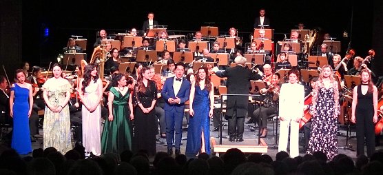 Abschlusstableau des Sinfoniekonzerts (Foto: C.Laude)