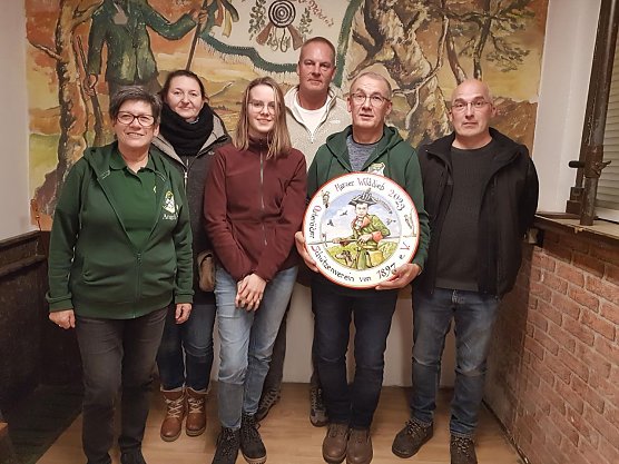 Der Wilddieb 2023 ist Bernd Fuhrmann vom Oster&ouml;der Sch&uuml;tzenverein  (Foto: Regina Englert)