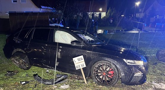 Unfall in Nora (Foto: S.Diertzel)