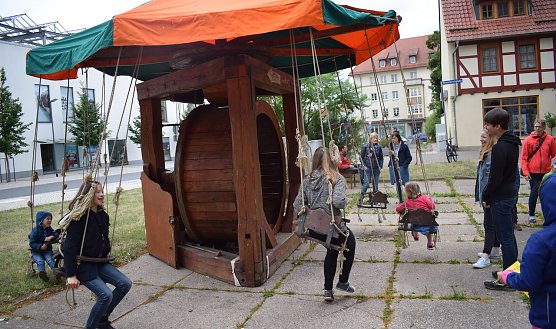 F&uuml;r sein historisches Karussell sucht der KILA noch Unterstellm&ouml;glichkeiten (Foto: F.Tuschy)