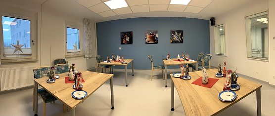 Die neu gestaltete Bewohnerküche am Pappelweg (Foto: SHK) Die neu gestaltete Bewohnerküche am Pappelweg (Foto: SHK)