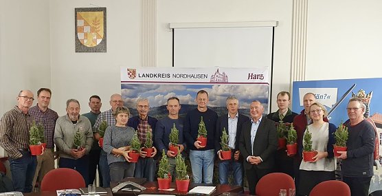 Der Naturschutzbeirat ist f&uuml;r die kommenden vier Jahre berufen (Foto: Pressestelle Landratsamt)