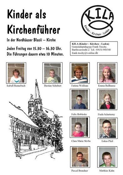 Kirchenführer in Nordhausen (Foto: F. Tuschy) Kirchenführer in Nordhausen (Foto: F. Tuschy)