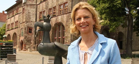 B&uuml;rgermeisterin Alexandra Rieger im vergangenen Sommer (Foto: nnz-Archiv)