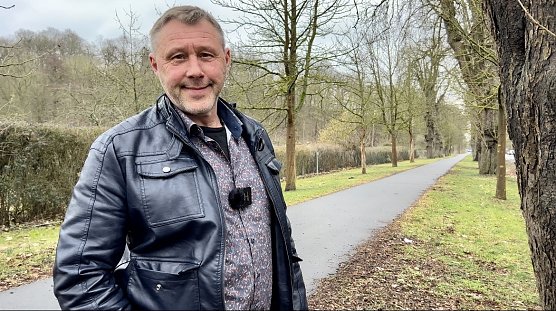 Axel Axt in der Parkallee (Foto: Stadtverwaltung Nordhausen)