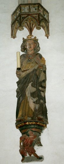 Kaiser Otto I. mit Gewannschlie&szlig;e eines Adlers (Foto: Heidelore Kneffel)