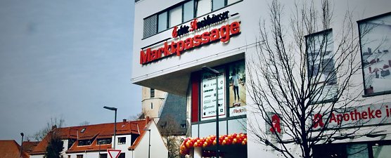 In der Marktpassage feiert man heute 10. Geburtstag (Foto: agl)