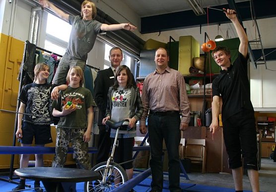 Freude beim Zirkus Zappelini (Foto: S. Spehr)