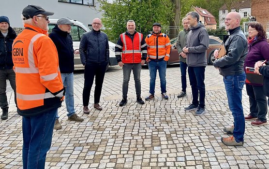 Freigabe des Quartiers am Rosengarten (Foto: Stadtverwaltung Nordhausen)