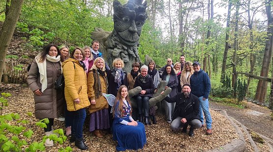 Städtevertreter bei Saalfeld (Foto: Verein Städtetourismus in Thüringen) Städtevertreter bei Saalfeld (Foto: Verein Städtetourismus in Thüringen)