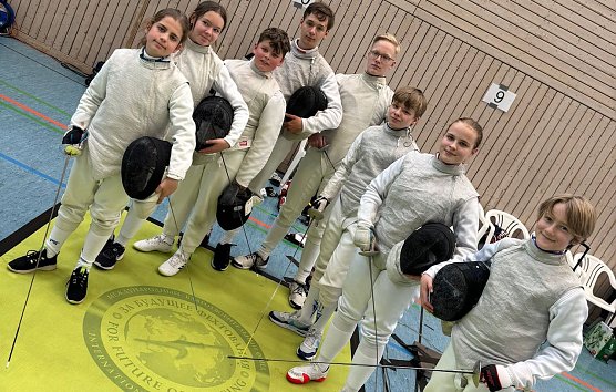 Der Nordhäuser Fechtnachwuchs (Foto: S.Nikoleizig) Der Nordhäuser Fechtnachwuchs (Foto: S.Nikoleizig)