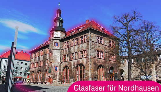 Telekom baut Glasfaserkabel in Nordhausen aus (Foto: Telekom)