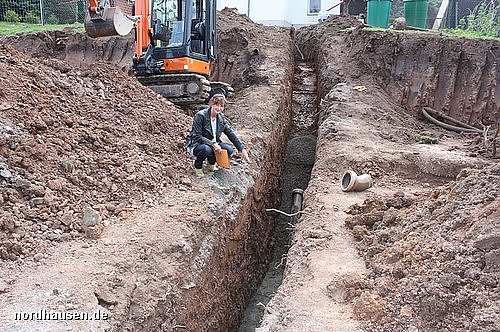 Vom Rohre befreit... (Foto: P. Grabe) Vom Rohre befreit... (Foto: P. Grabe)