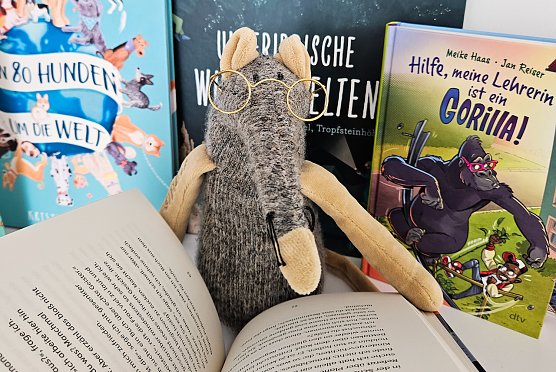 Die Leseratte schl&auml;gt wieder zu (Foto: Stadtverwaltung Nordhausen)