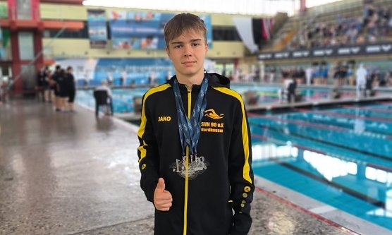 Henry Schaefer gewann in Berlin Gold, Silber und Bronze (Foto: K.Berndt) Henry Schaefer gewann in Berlin Gold, Silber und Bronze (Foto: K.Berndt)