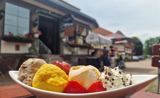 Bestes Brehm-Eis gibt es jetzt am Neust&auml;dter Ratskeller (Foto: nnz)