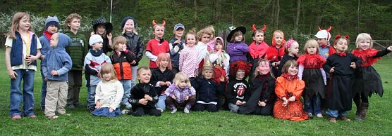 Kleine Hexen und Teufel (Foto: A. Gerecke)