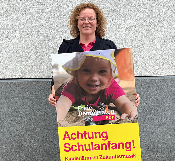 Plakataktion der FDP (Foto: FDP Nordhausen)