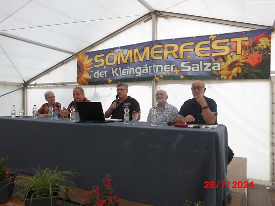 Sommerfest und Jubil&auml;um gefeiert (Foto: W. Schumann)
