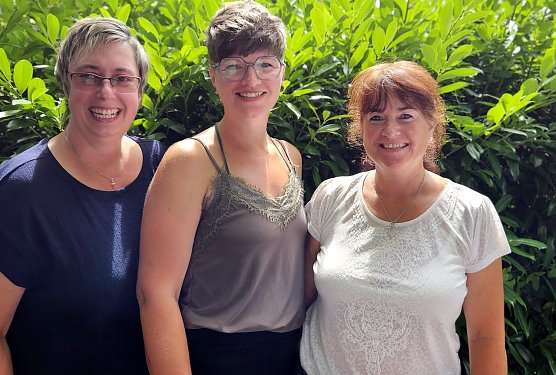 Sandra Hesse, Daniela Haupt und Corina S&auml;nger (Foto: Regina Englert)
