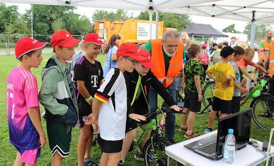 Gro&szlig;er Andrang bei den Vorf&uuml;hrungen der Kresverkehrswacht Nordhausen (Foto: oas)