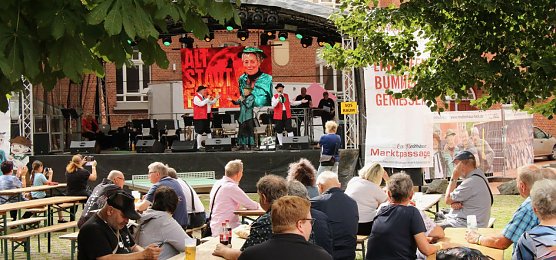 Er&ouml;ffnung des 28. Altstadtfestes in Nordhausen (Foto: agl)