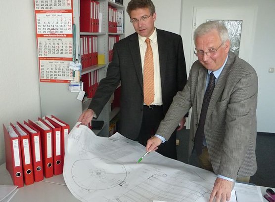 Böhlert (links), Holzapfel (Foto: SBN) Böhlert (links), Holzapfel (Foto: SBN)