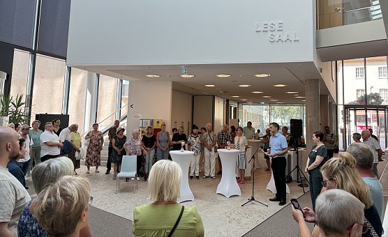 In der Stadtbibliothek Nordhausen (Foto: Stadtverwaltung Nordhausen)