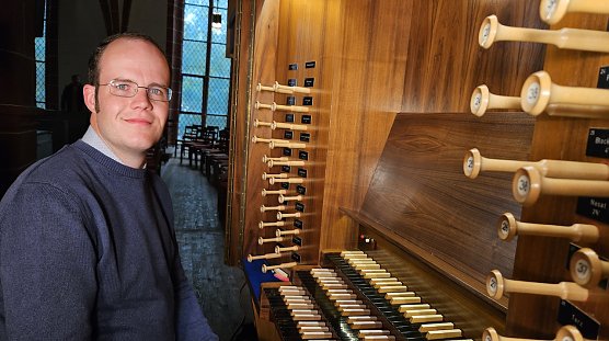 Johannes Richter wird als Kantor eingef&uuml;hrt (Foto: R.Engleet)