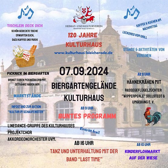 Biergartenaktion im September (Foto: HKV Bleicherode)