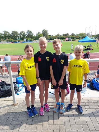 Der Leichtathletiknachwuchs kommt aus Nordhausen (Foto: LV Altstadt '98 Nordhausen)