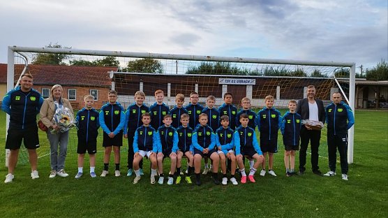 Die D1 der SpG Goldene Aue im neuen Outfit (Foto: SpG Goldene Aue) Die D1 der SpG Goldene Aue im neuen Outfit (Foto: SpG Goldene Aue)