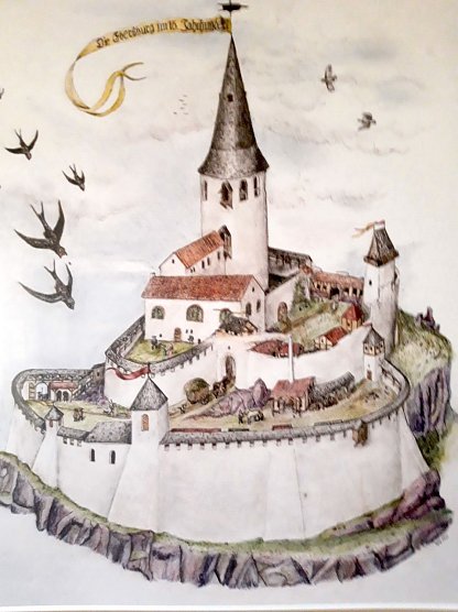 Sah die Ebersburg im 16.Jahrhundert so aus? (Foto: W.Müller) Sah die Ebersburg im 16.Jahrhundert so aus? (Foto: W.Müller)