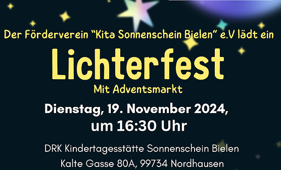 Lichterfest in der Kita Sonnenschein (Foto: Kita Sonnenschein)