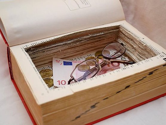 Ein Schmuggelbuch (Foto: F.Tuschy) Ein Schmuggelbuch (Foto: F.Tuschy)